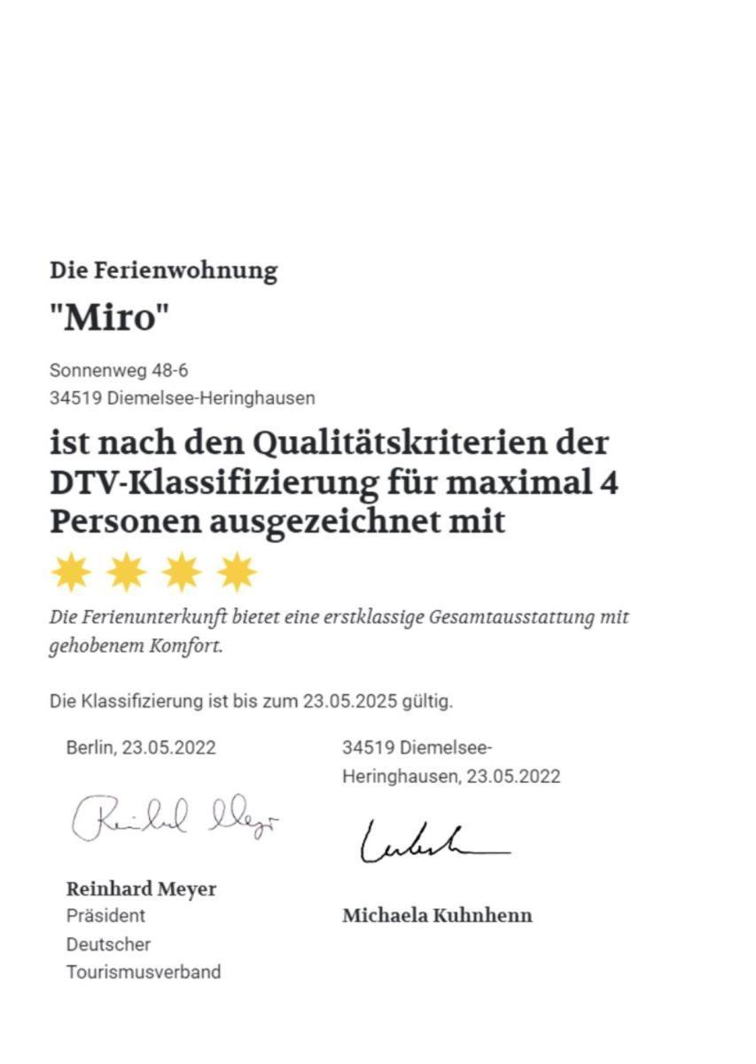 Апартаменти Sonnenweg 48-6 Miro Heringhausen Екстер'єр фото